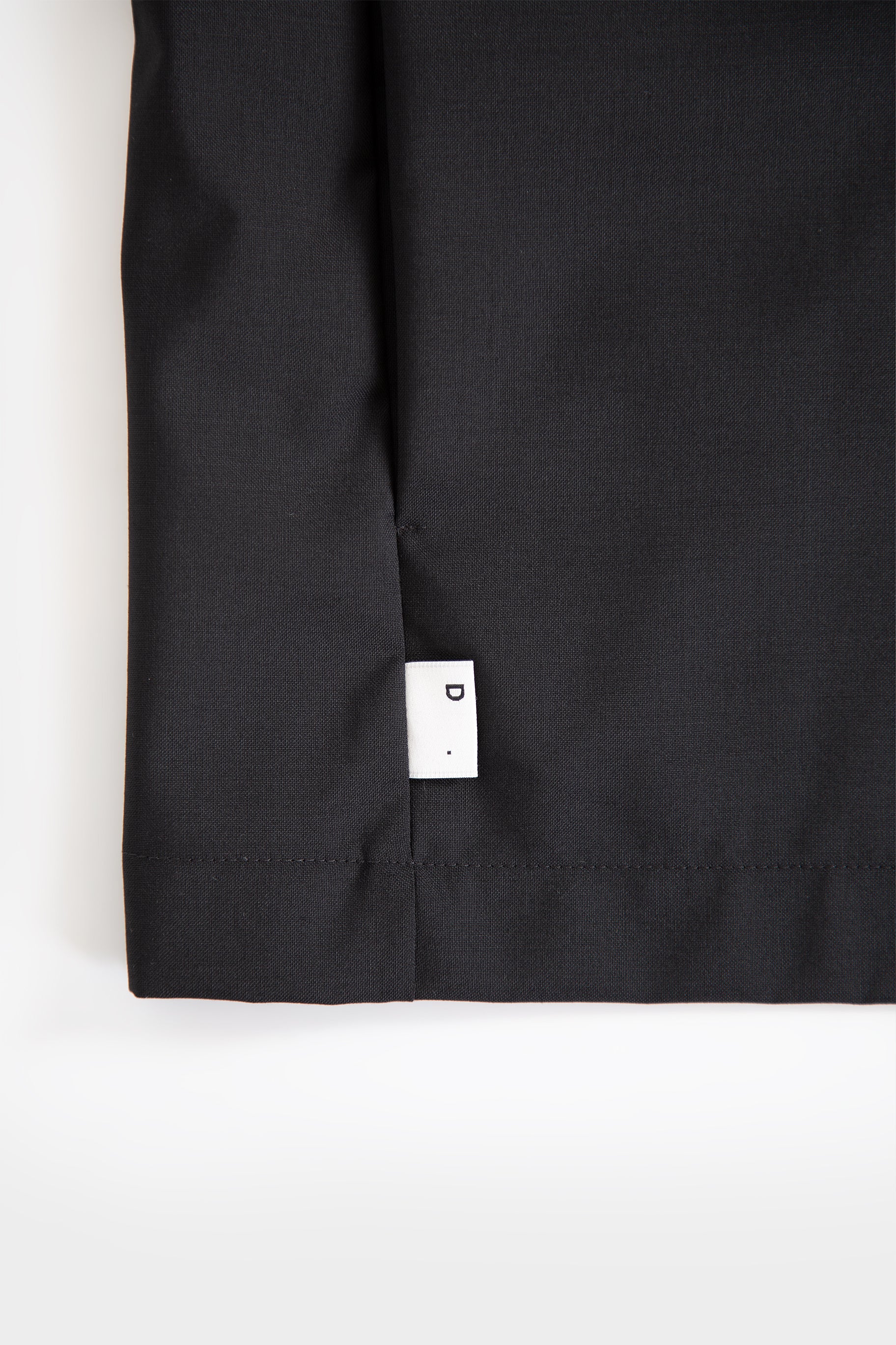 Black tailored wool jacket 