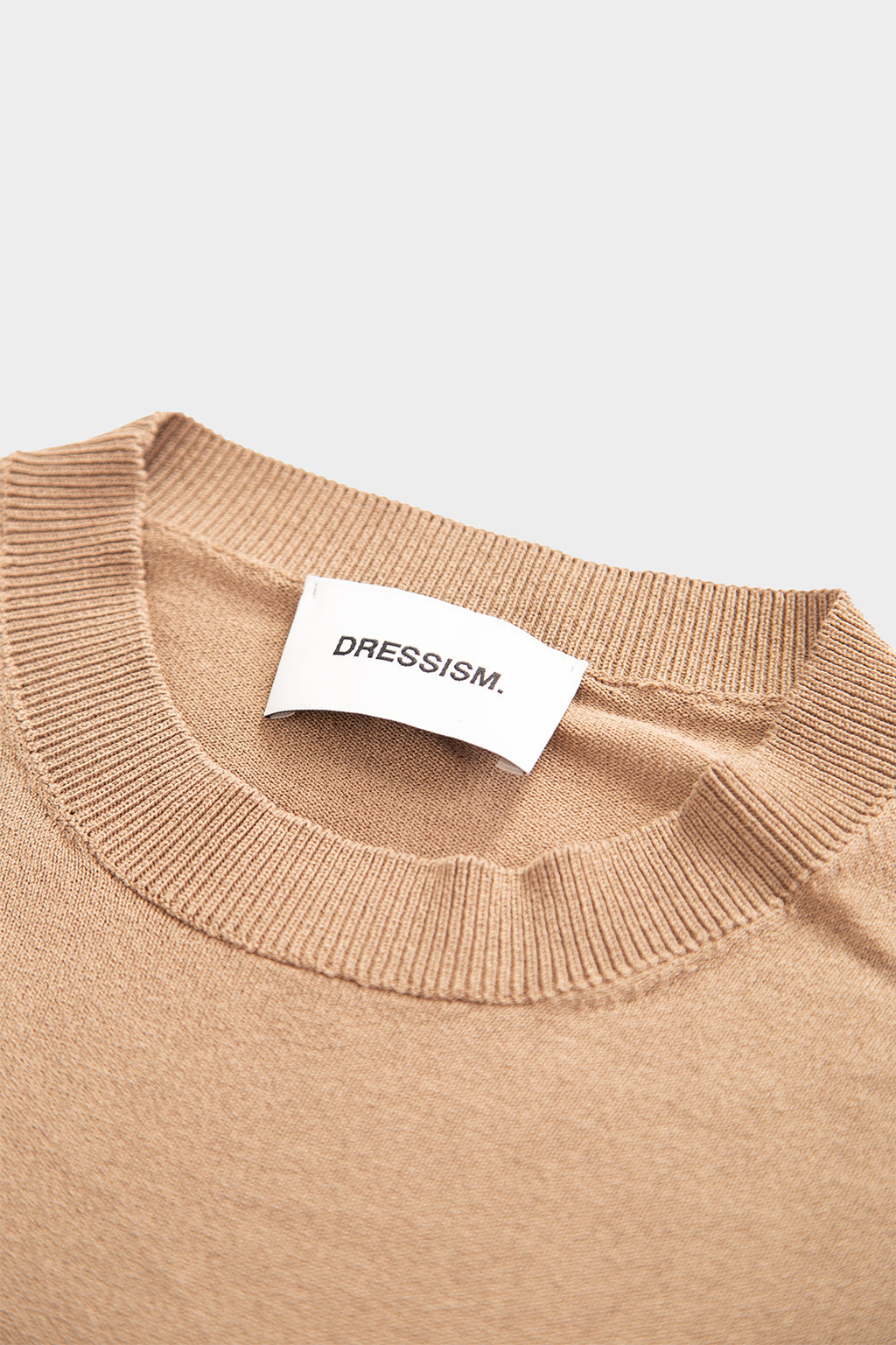 Camel viscose T-shirt
