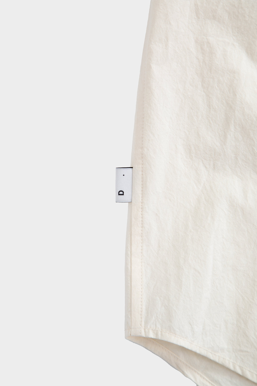 CHEST CUT OVERSHIRT-Cream