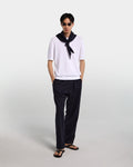White knit t-shirt