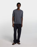 Grey knit t-shirt