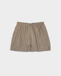 Beige nylon swimshort 