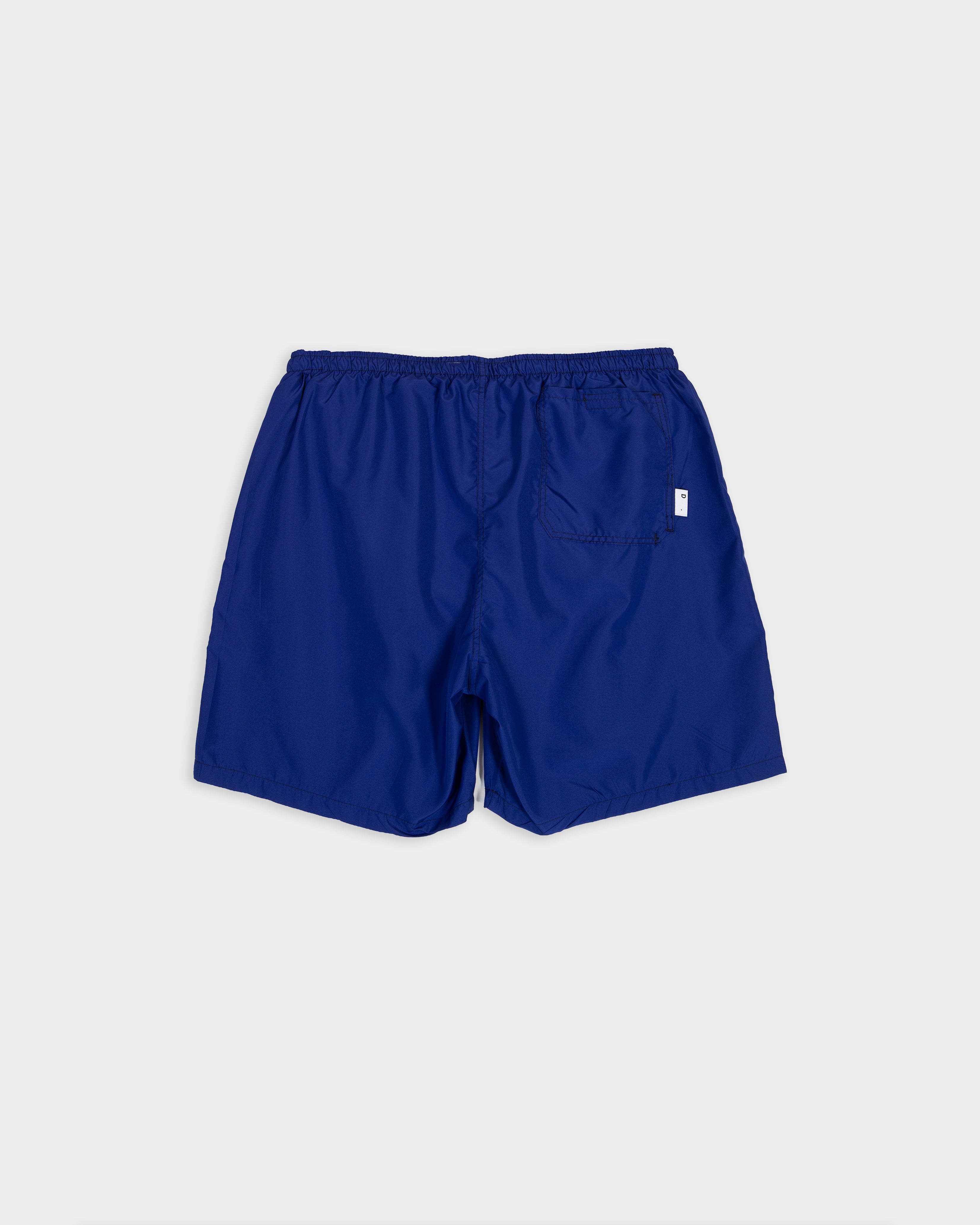 Royal blue nylon swimshort 