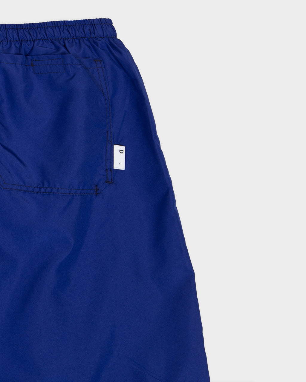 Royal blue nylon swimshort 