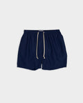 Navy blue nylon swimshort 