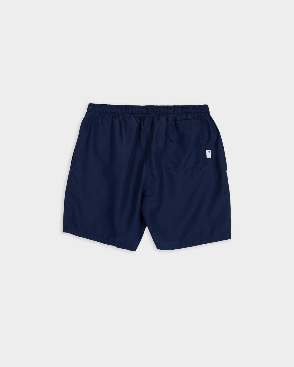 Navy blue nylon swimshort 