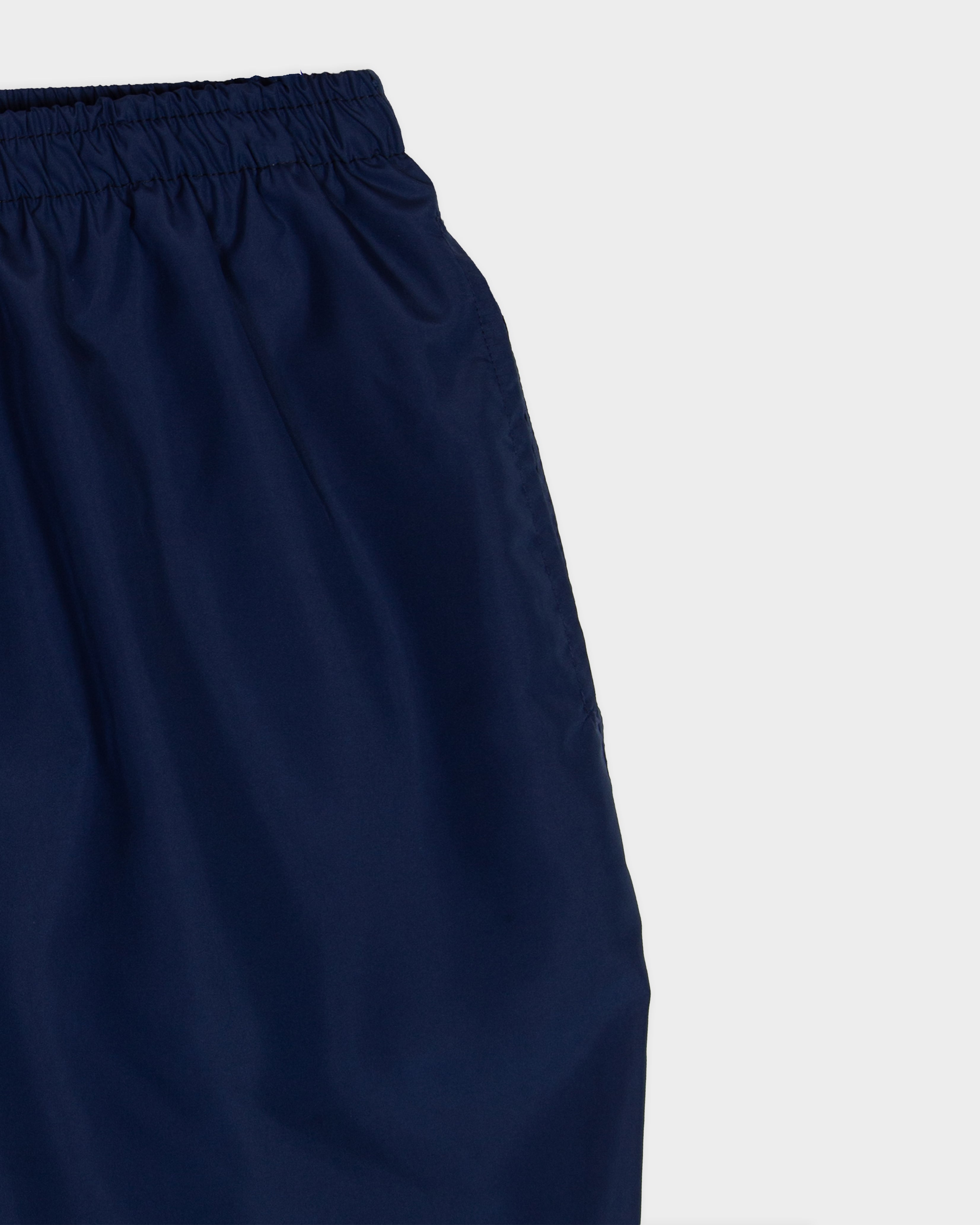 Navy blue nylon swimshort 