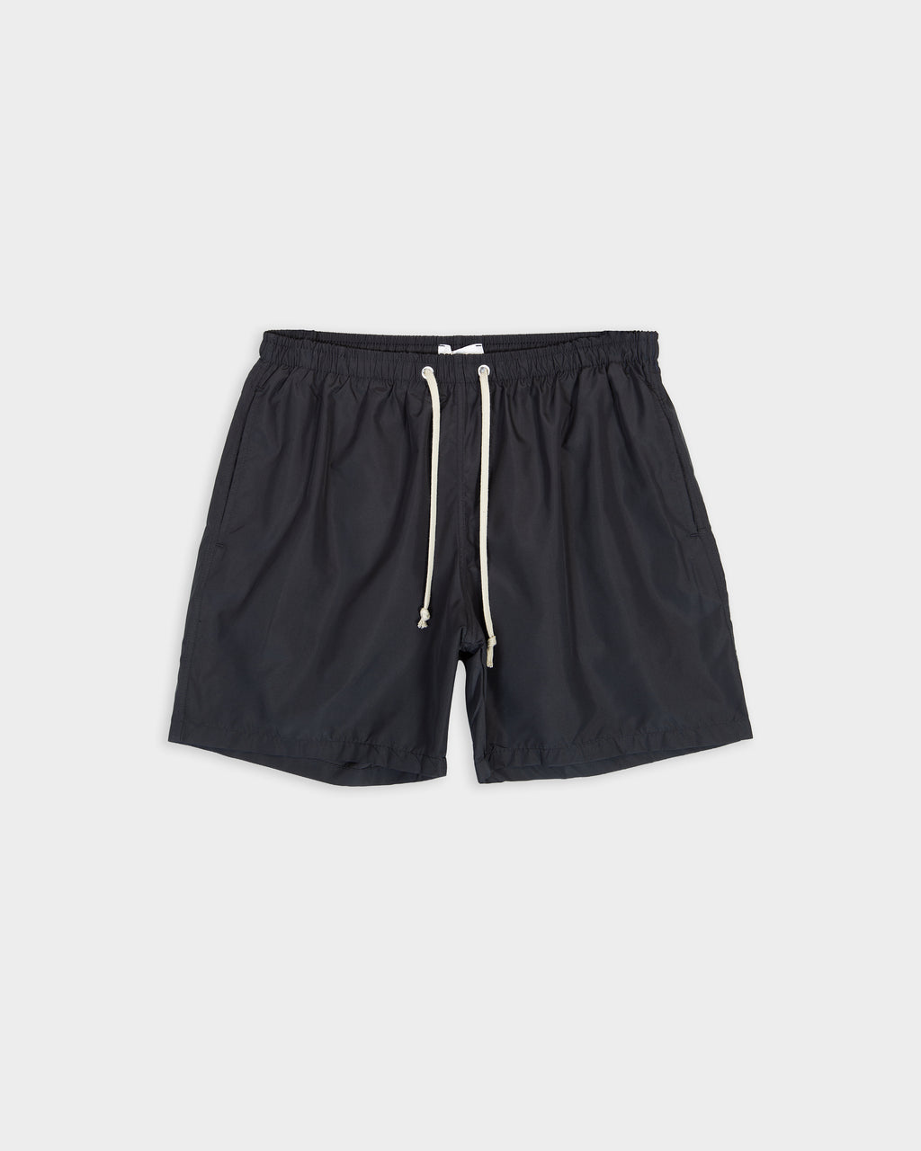 Black nylon swimshort 