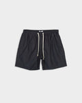 Black nylon swimshort 