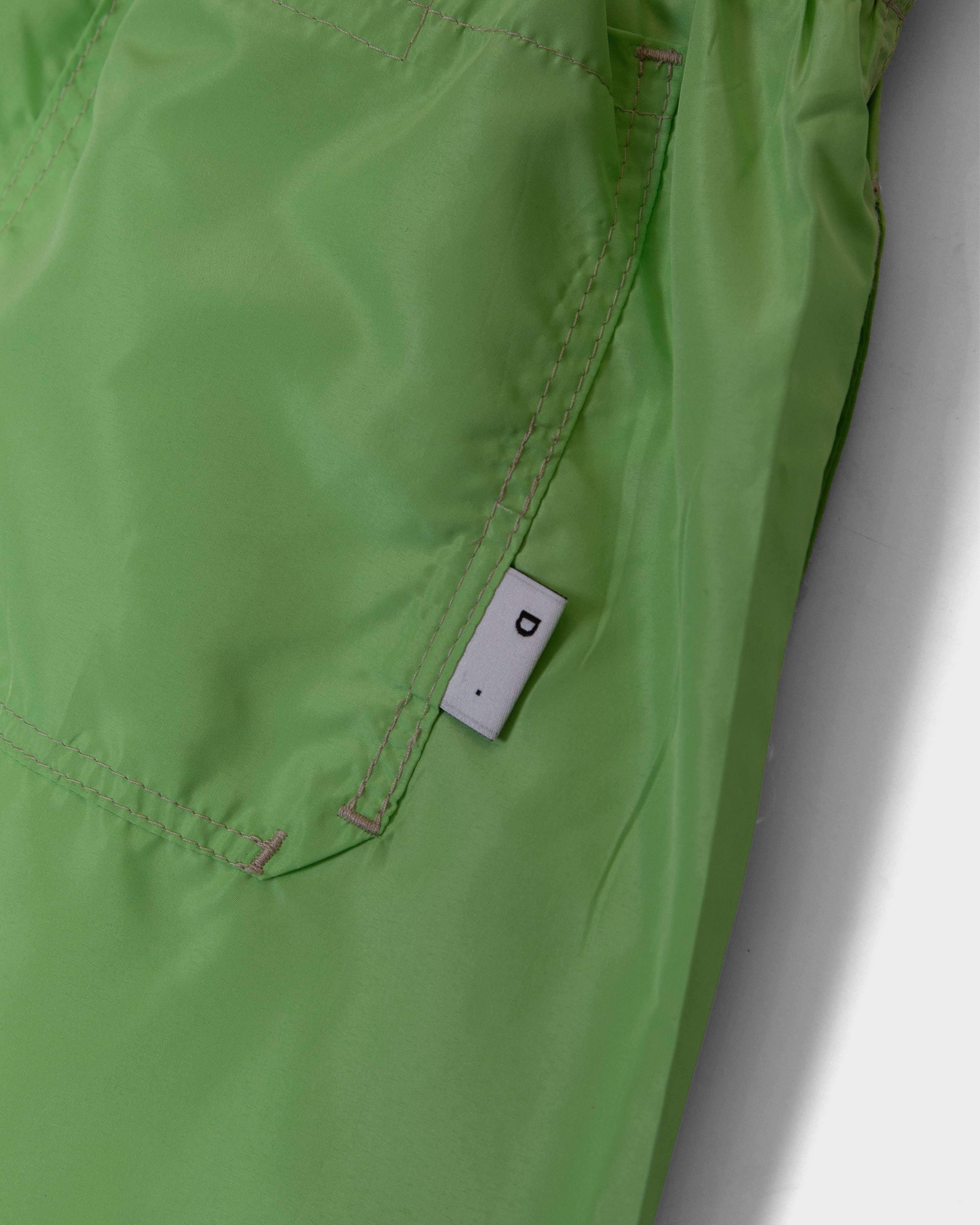 Mint green nylon swimshort 