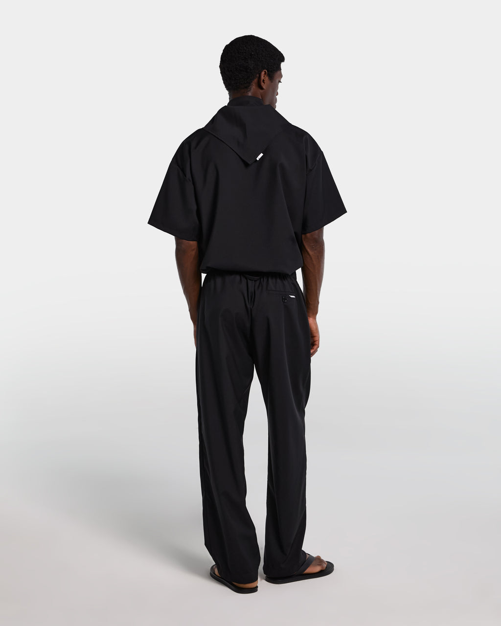Black Frescolana T-shirt with bandana