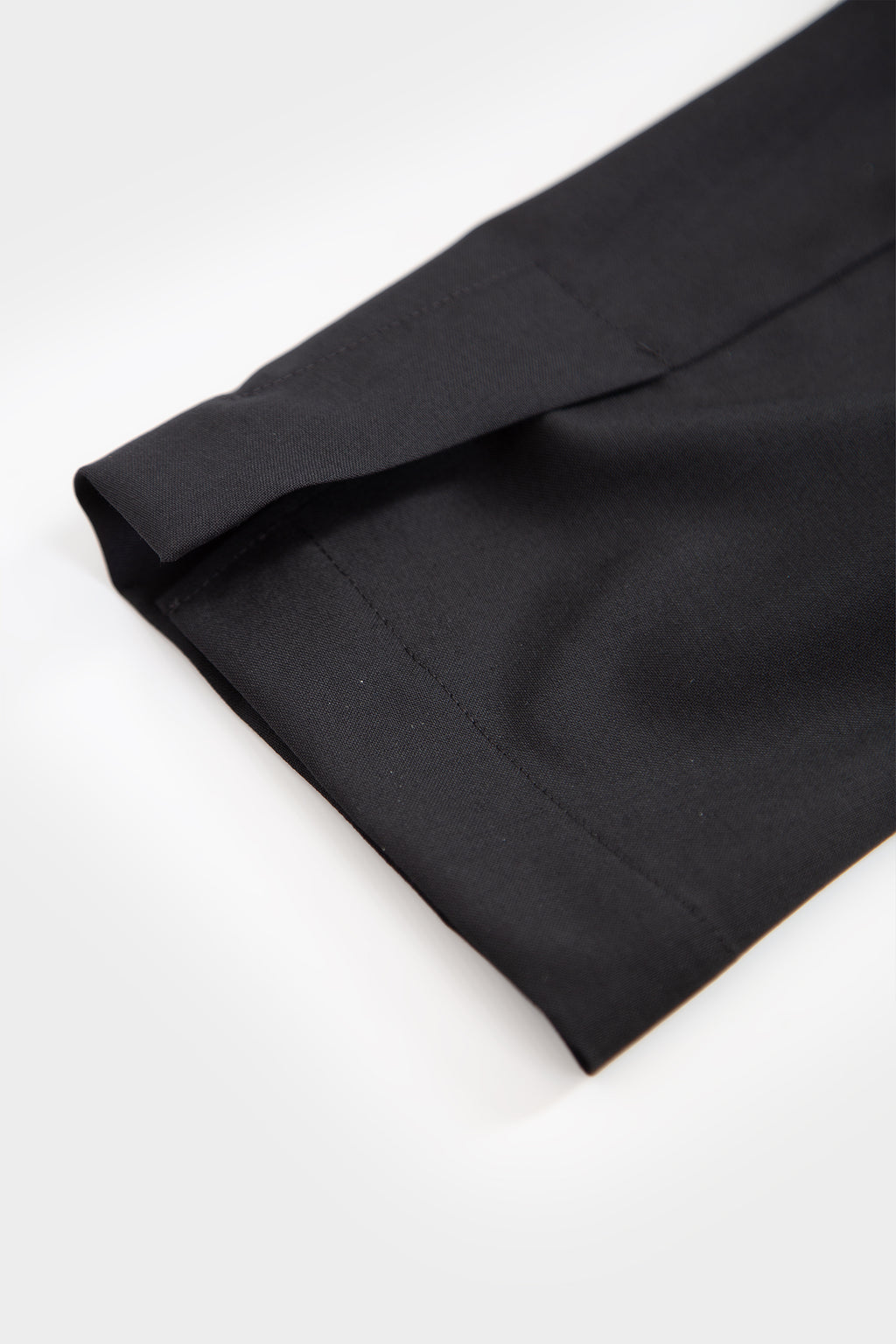 Black tailored wool jacket 