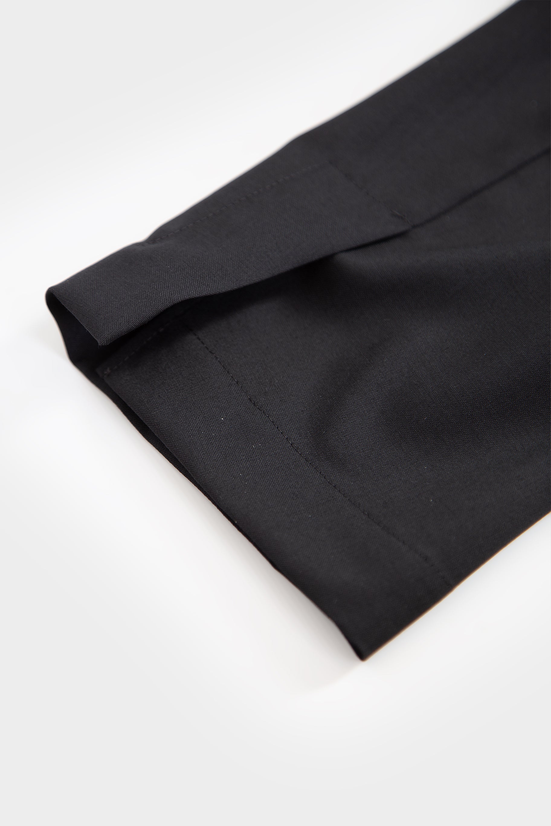 Black tailored wool jacket 