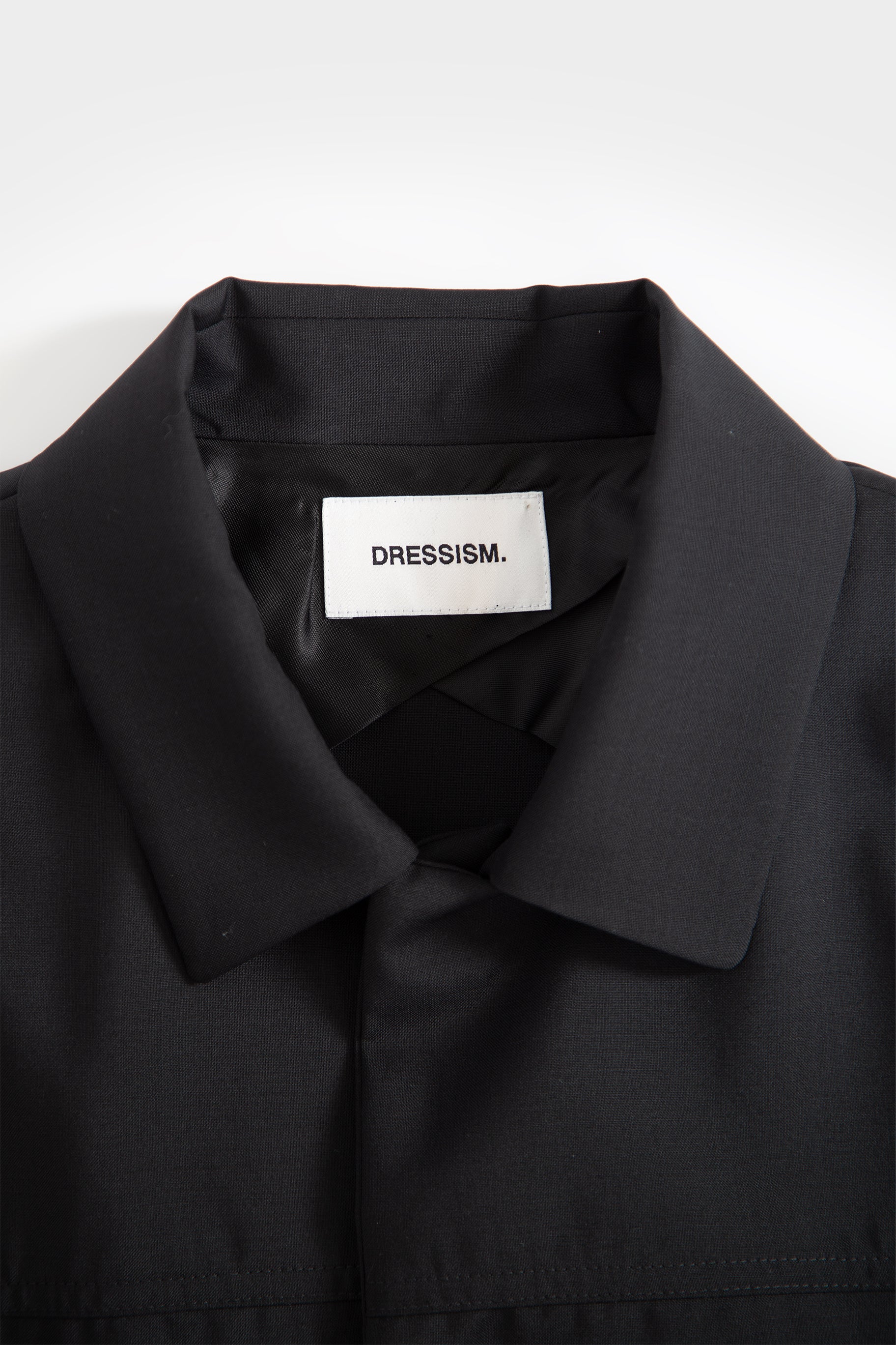 Black tailored wool jacket 