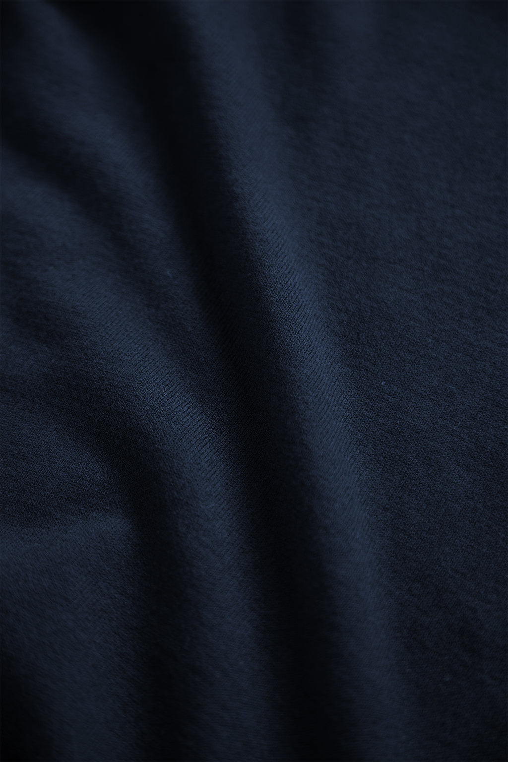 Navy knitted t-shirt